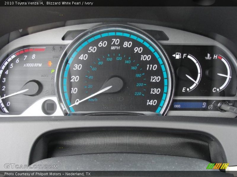  2010 Venza I4 I4 Gauges