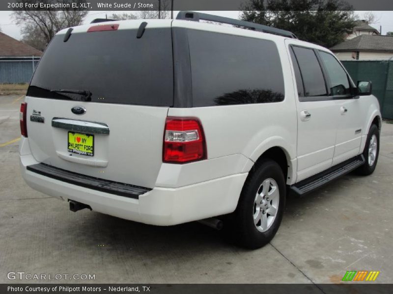White Suede / Stone 2008 Ford Expedition EL XLT