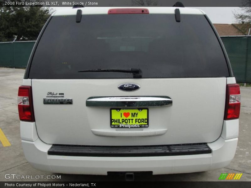 White Suede / Stone 2008 Ford Expedition EL XLT