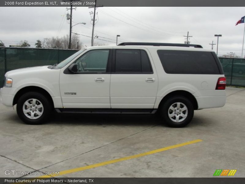 White Suede / Stone 2008 Ford Expedition EL XLT