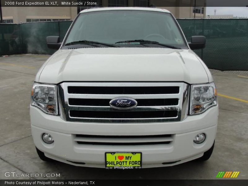White Suede / Stone 2008 Ford Expedition EL XLT