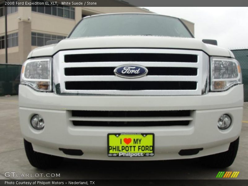 White Suede / Stone 2008 Ford Expedition EL XLT