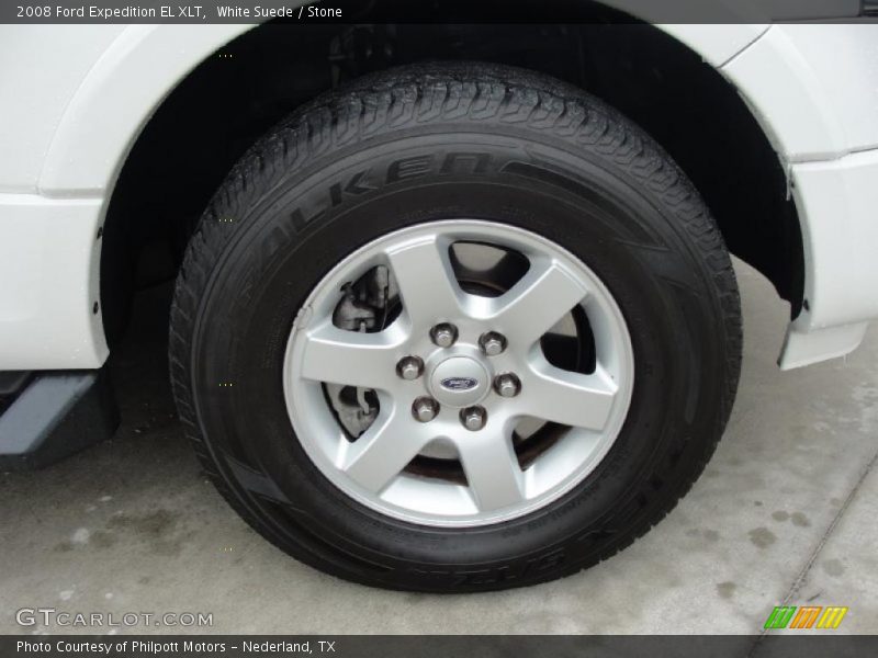 White Suede / Stone 2008 Ford Expedition EL XLT