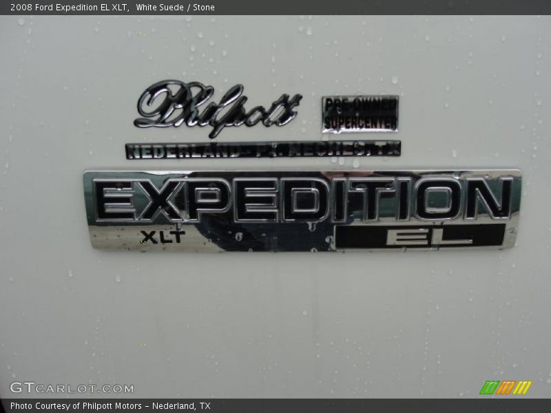 White Suede / Stone 2008 Ford Expedition EL XLT