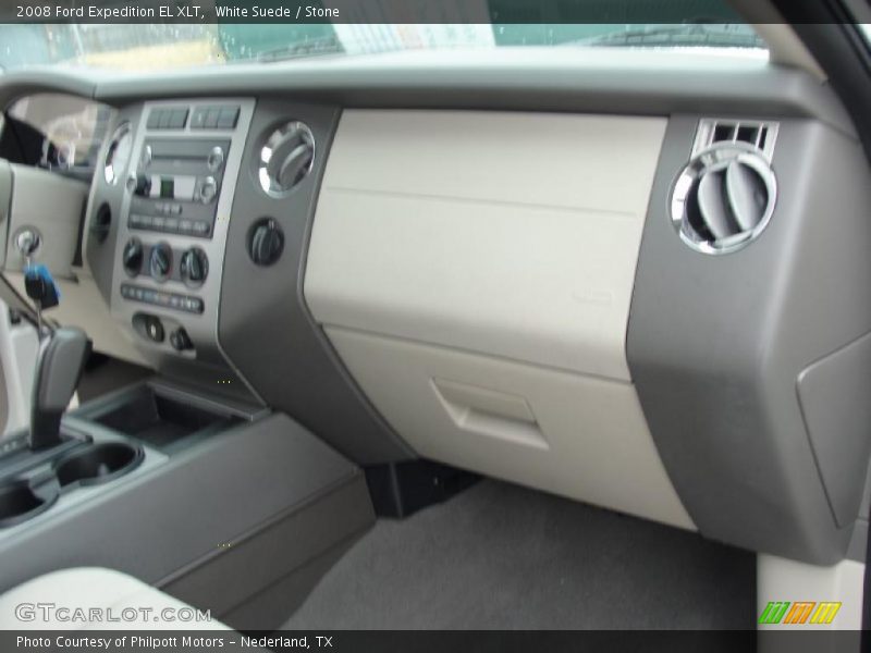 White Suede / Stone 2008 Ford Expedition EL XLT