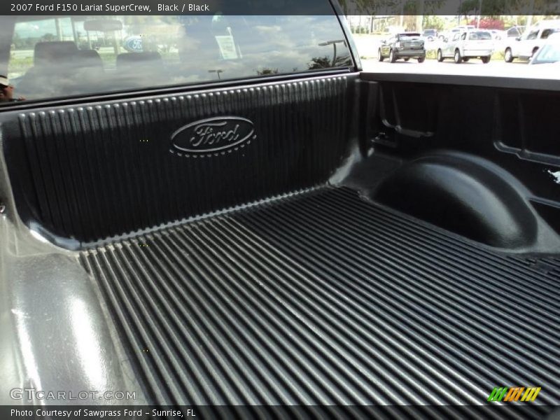 Black / Black 2007 Ford F150 Lariat SuperCrew