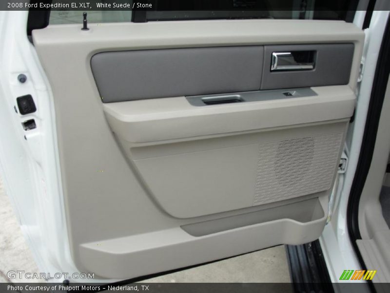 White Suede / Stone 2008 Ford Expedition EL XLT