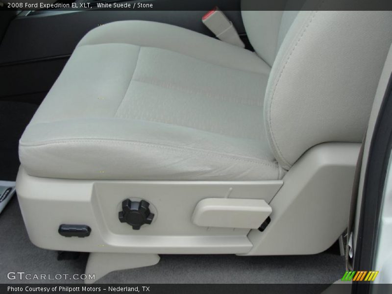 White Suede / Stone 2008 Ford Expedition EL XLT