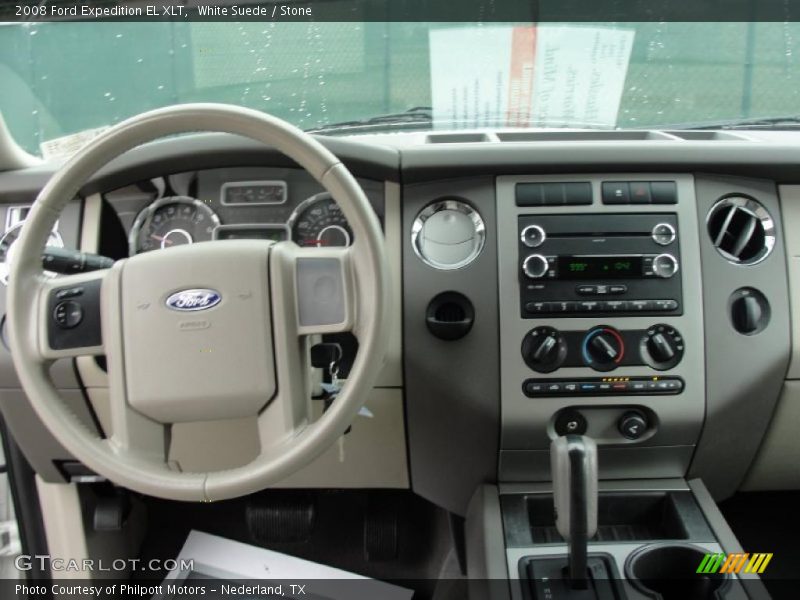 White Suede / Stone 2008 Ford Expedition EL XLT