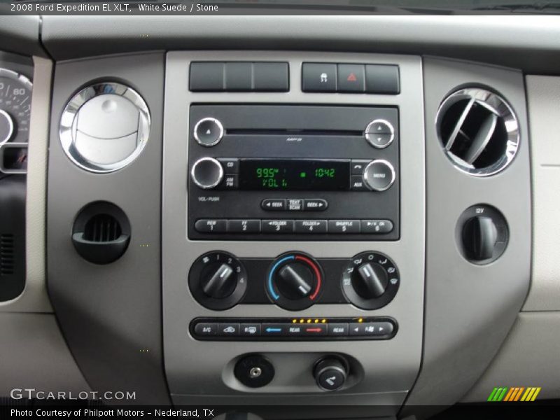 White Suede / Stone 2008 Ford Expedition EL XLT