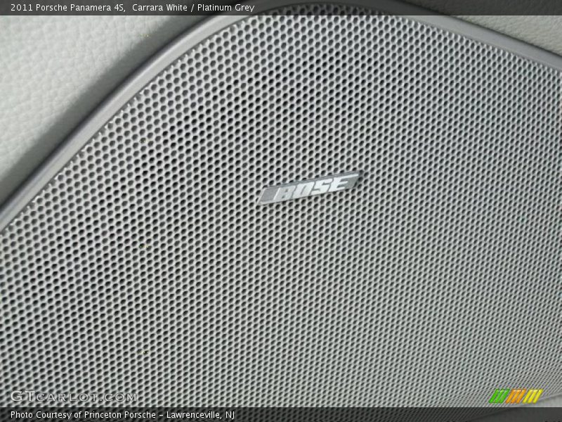 Carrara White / Platinum Grey 2011 Porsche Panamera 4S
