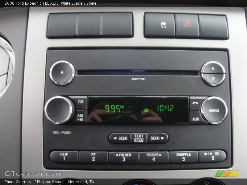 White Suede / Stone 2008 Ford Expedition EL XLT
