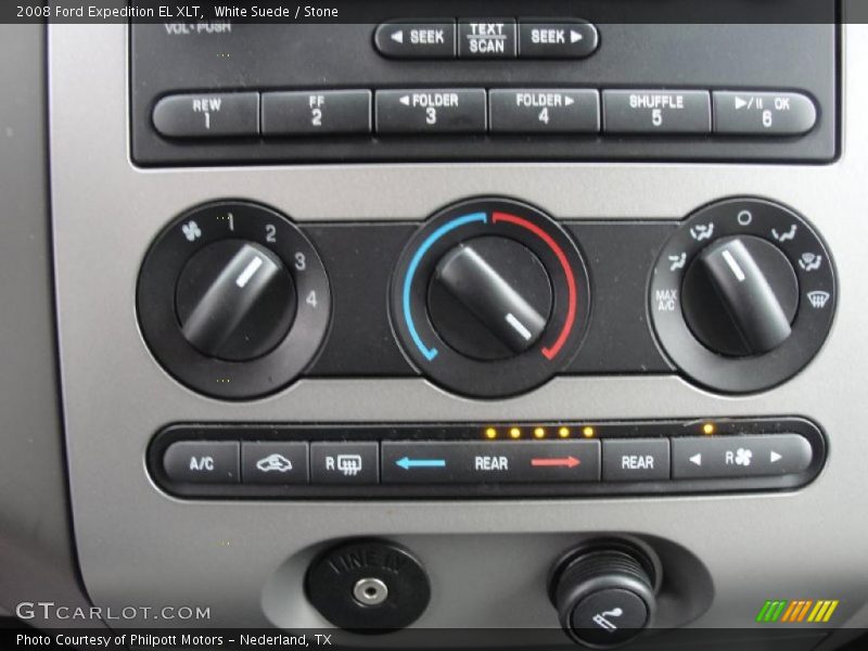 White Suede / Stone 2008 Ford Expedition EL XLT