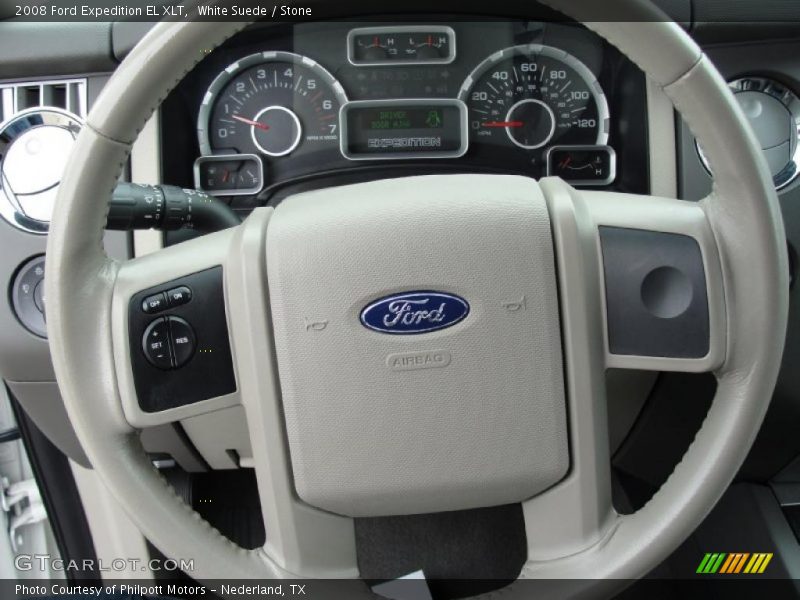 White Suede / Stone 2008 Ford Expedition EL XLT