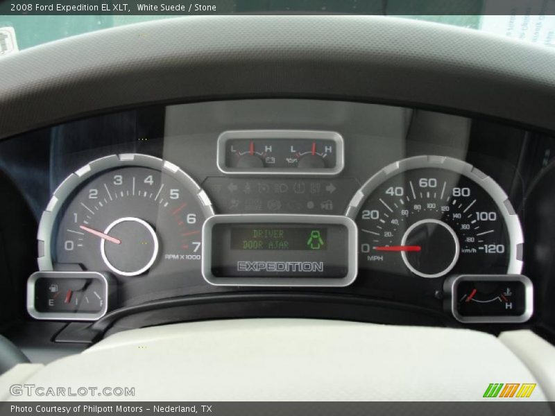 White Suede / Stone 2008 Ford Expedition EL XLT