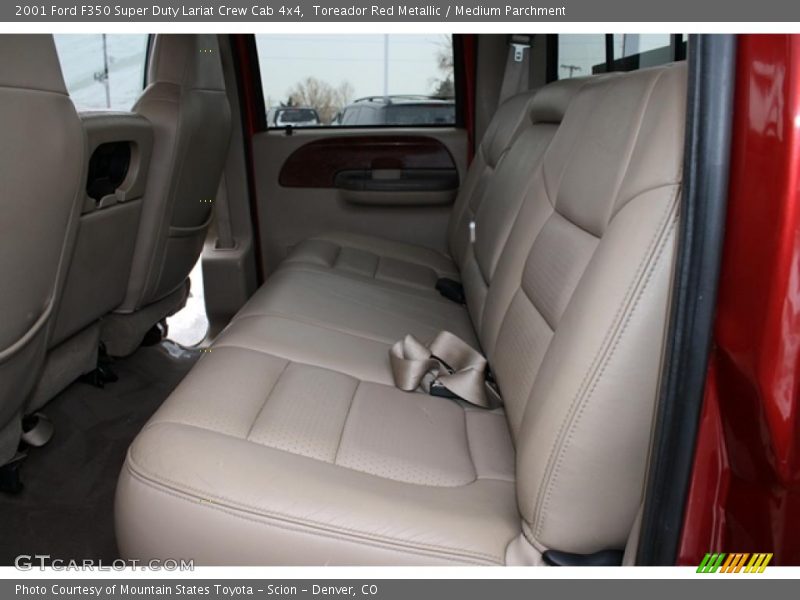  2001 F350 Super Duty Lariat Crew Cab 4x4 Medium Parchment Interior