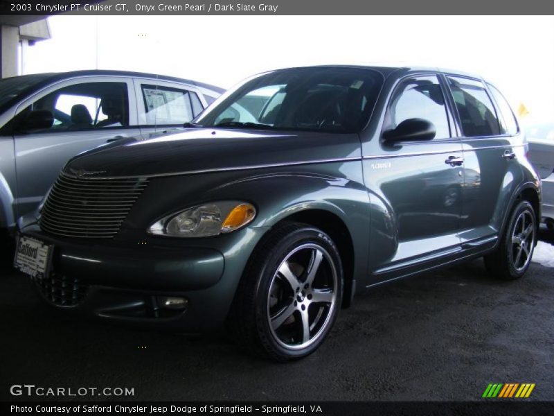 Onyx Green Pearl / Dark Slate Gray 2003 Chrysler PT Cruiser GT