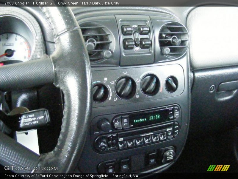 Onyx Green Pearl / Dark Slate Gray 2003 Chrysler PT Cruiser GT