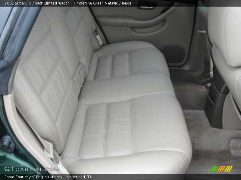  2001 Outback Limited Wagon Beige Interior