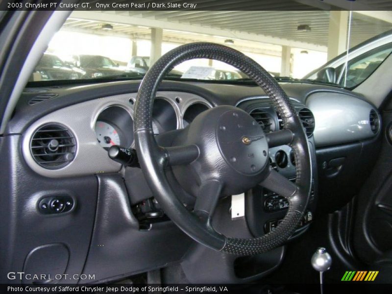 Onyx Green Pearl / Dark Slate Gray 2003 Chrysler PT Cruiser GT