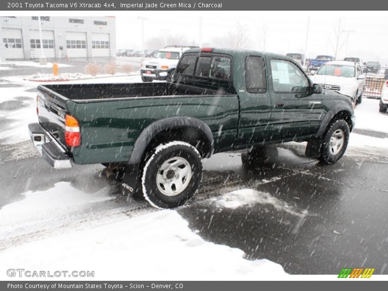 Imperial Jade Green Mica / Charcoal 2001 Toyota Tacoma V6 Xtracab 4x4