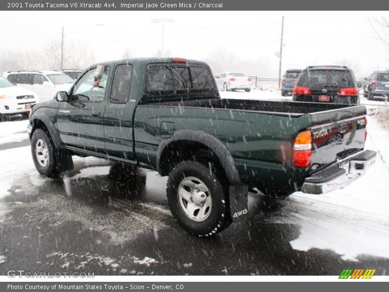 Imperial Jade Green Mica / Charcoal 2001 Toyota Tacoma V6 Xtracab 4x4