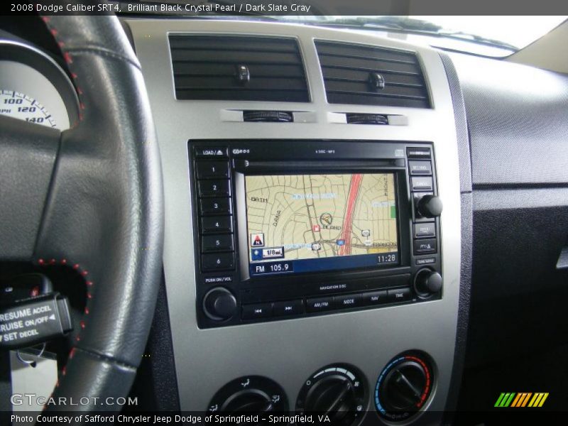 Navigation of 2008 Caliber SRT4