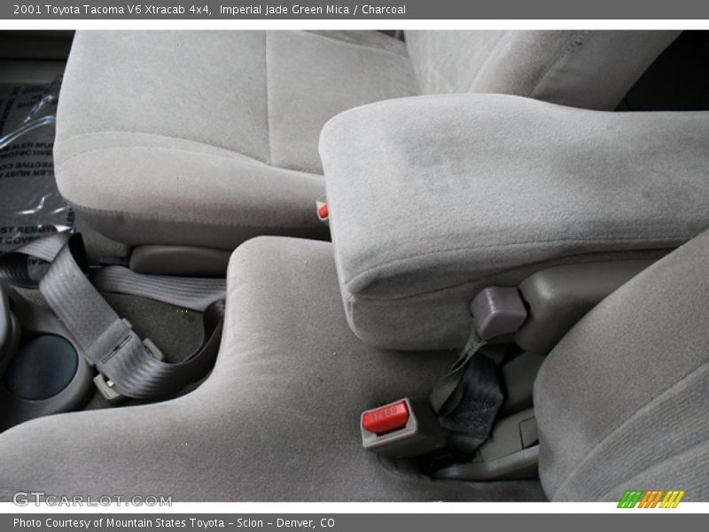 Imperial Jade Green Mica / Charcoal 2001 Toyota Tacoma V6 Xtracab 4x4