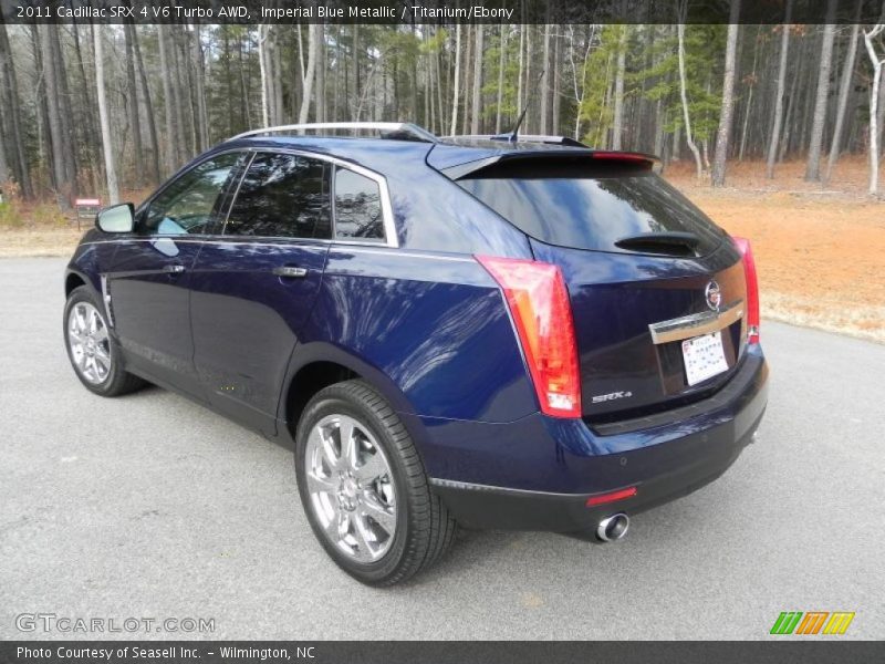  2011 SRX 4 V6 Turbo AWD Imperial Blue Metallic