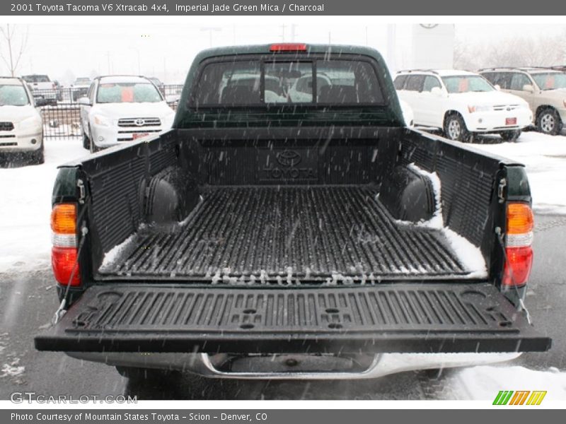 Imperial Jade Green Mica / Charcoal 2001 Toyota Tacoma V6 Xtracab 4x4