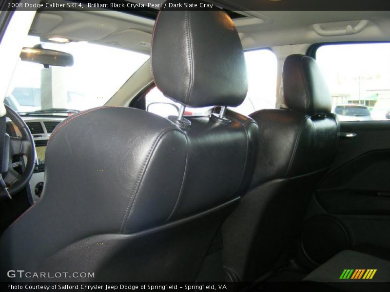 Brilliant Black Crystal Pearl / Dark Slate Gray 2008 Dodge Caliber SRT4