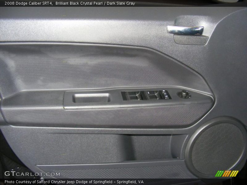 Brilliant Black Crystal Pearl / Dark Slate Gray 2008 Dodge Caliber SRT4