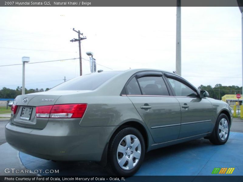 Natural Khaki / Beige 2007 Hyundai Sonata GLS