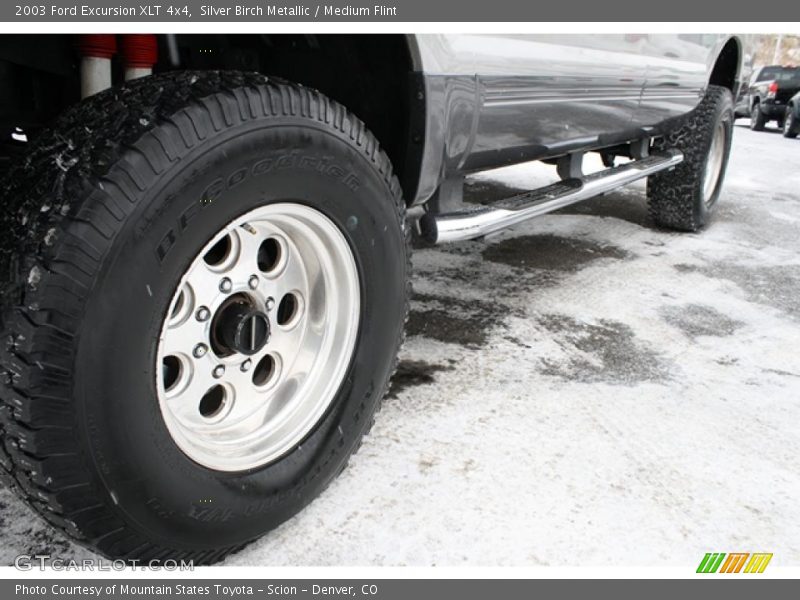 Silver Birch Metallic / Medium Flint 2003 Ford Excursion XLT 4x4