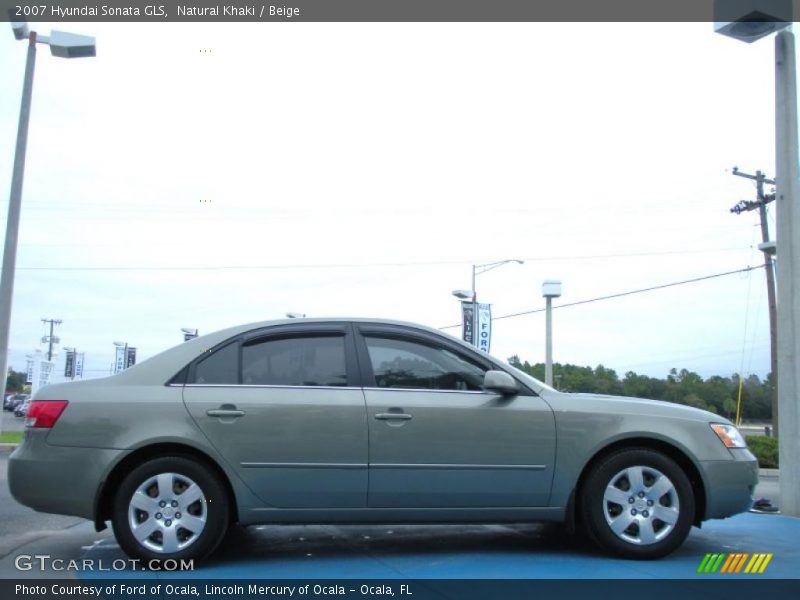 Natural Khaki / Beige 2007 Hyundai Sonata GLS