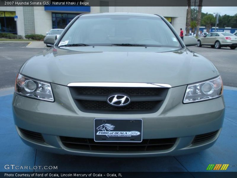 Natural Khaki / Beige 2007 Hyundai Sonata GLS