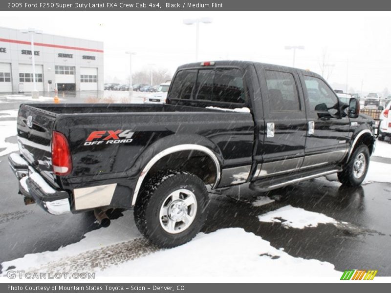 Black / Medium Flint 2005 Ford F250 Super Duty Lariat FX4 Crew Cab 4x4