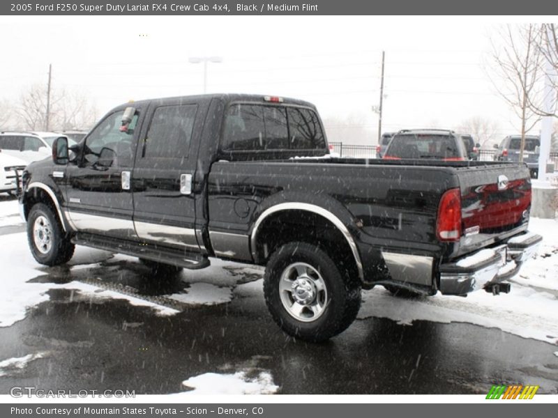 Black / Medium Flint 2005 Ford F250 Super Duty Lariat FX4 Crew Cab 4x4