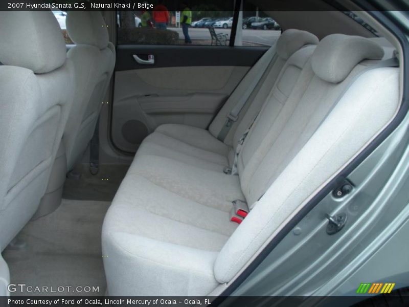 Natural Khaki / Beige 2007 Hyundai Sonata GLS