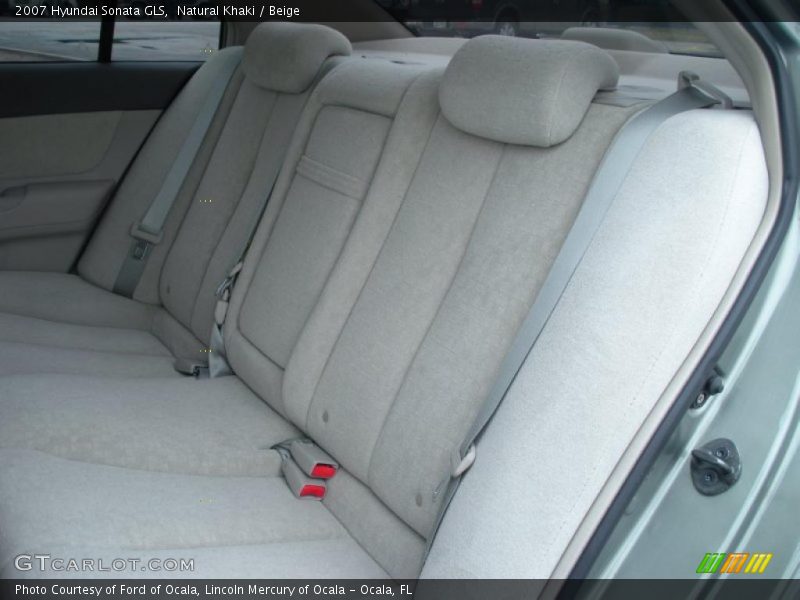 Natural Khaki / Beige 2007 Hyundai Sonata GLS