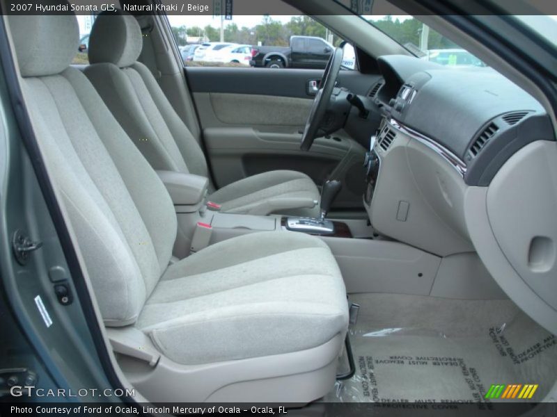 Natural Khaki / Beige 2007 Hyundai Sonata GLS