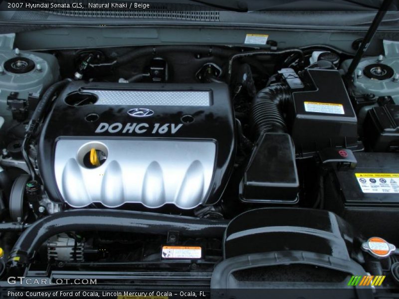Natural Khaki / Beige 2007 Hyundai Sonata GLS