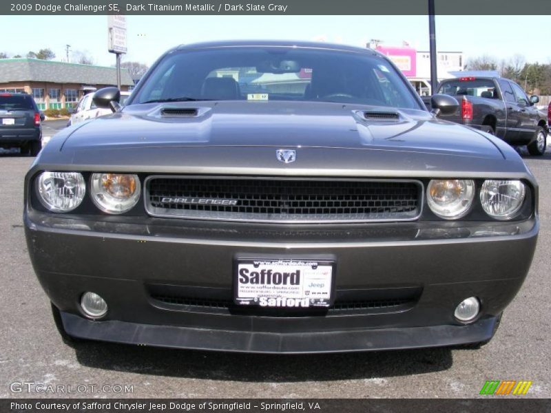 Dark Titanium Metallic / Dark Slate Gray 2009 Dodge Challenger SE