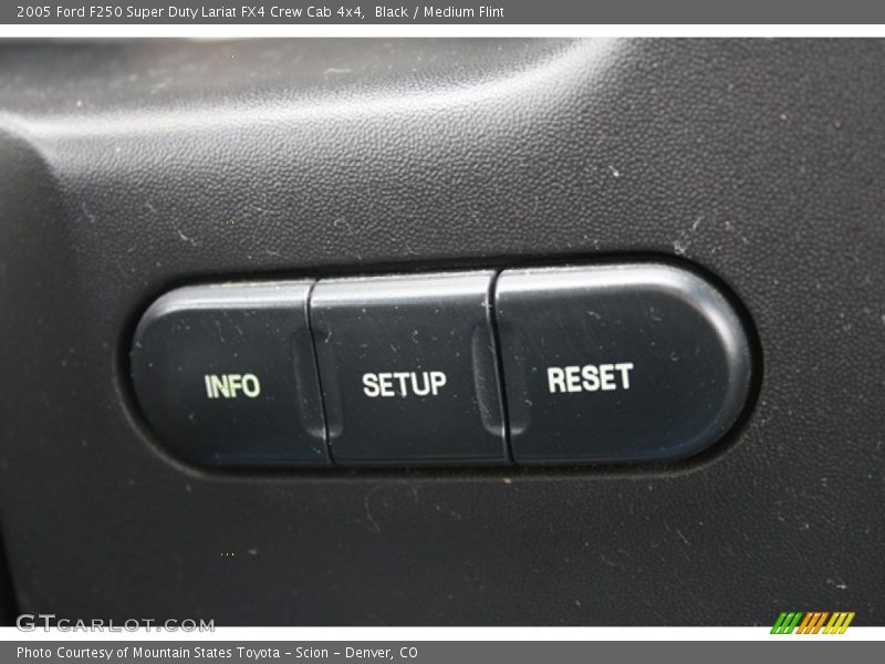 Black / Medium Flint 2005 Ford F250 Super Duty Lariat FX4 Crew Cab 4x4