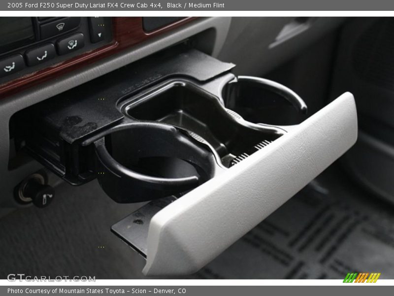 Black / Medium Flint 2005 Ford F250 Super Duty Lariat FX4 Crew Cab 4x4
