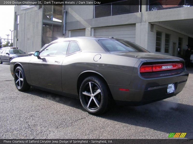 Dark Titanium Metallic / Dark Slate Gray 2009 Dodge Challenger SE