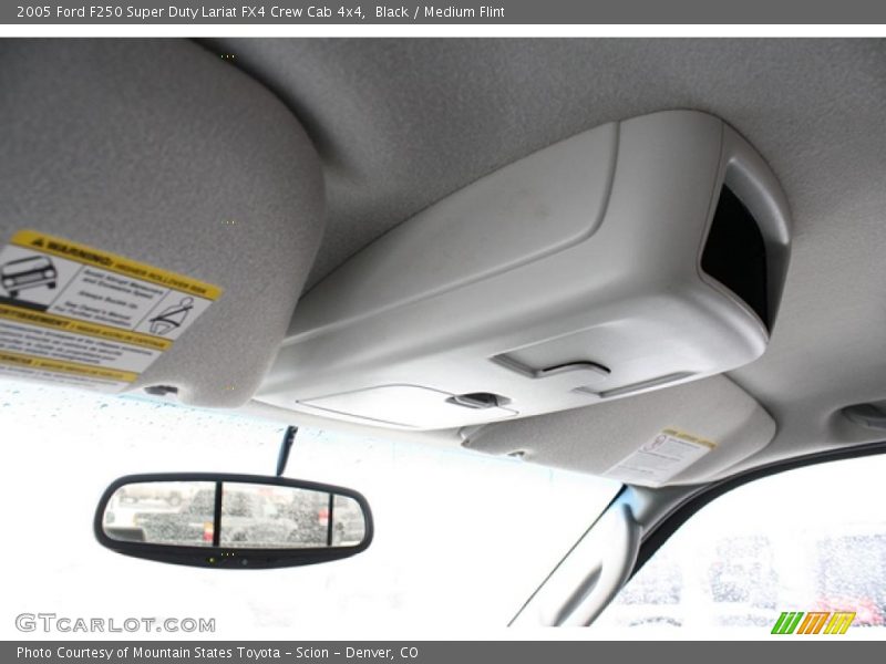 Black / Medium Flint 2005 Ford F250 Super Duty Lariat FX4 Crew Cab 4x4