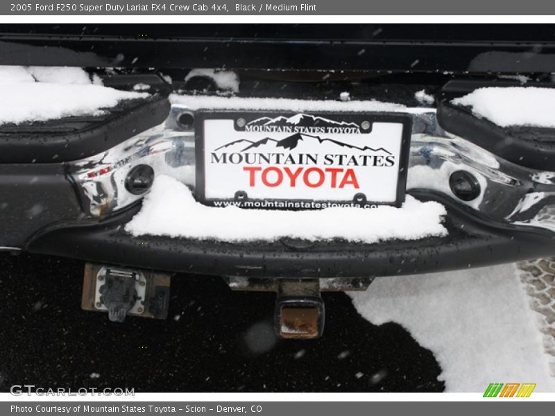 Black / Medium Flint 2005 Ford F250 Super Duty Lariat FX4 Crew Cab 4x4