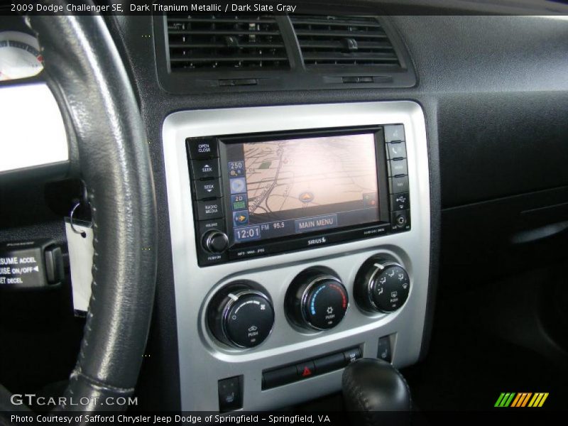Dark Titanium Metallic / Dark Slate Gray 2009 Dodge Challenger SE