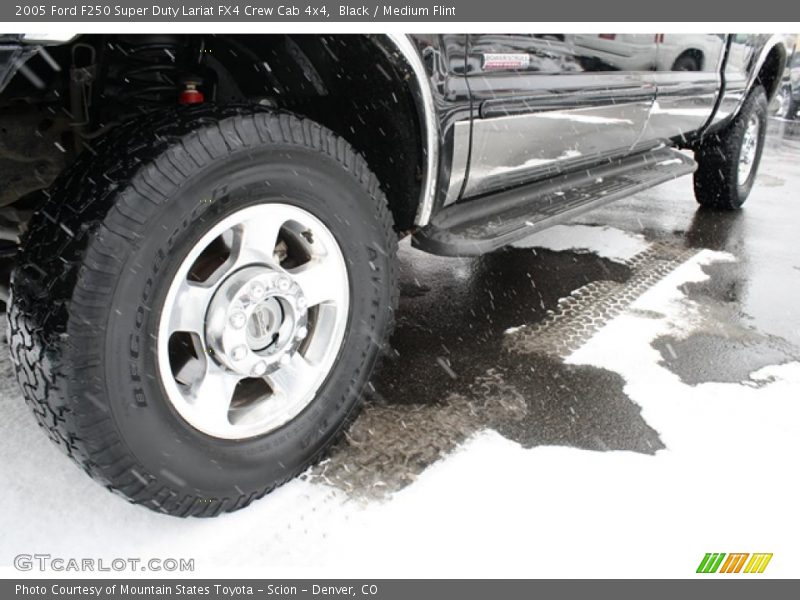 Black / Medium Flint 2005 Ford F250 Super Duty Lariat FX4 Crew Cab 4x4